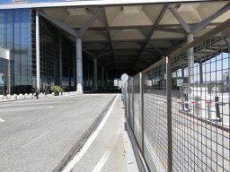 Malaga airport in phase 1